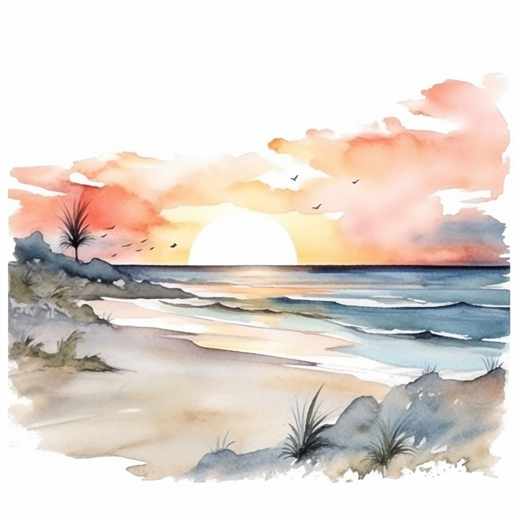 beach water cliparts