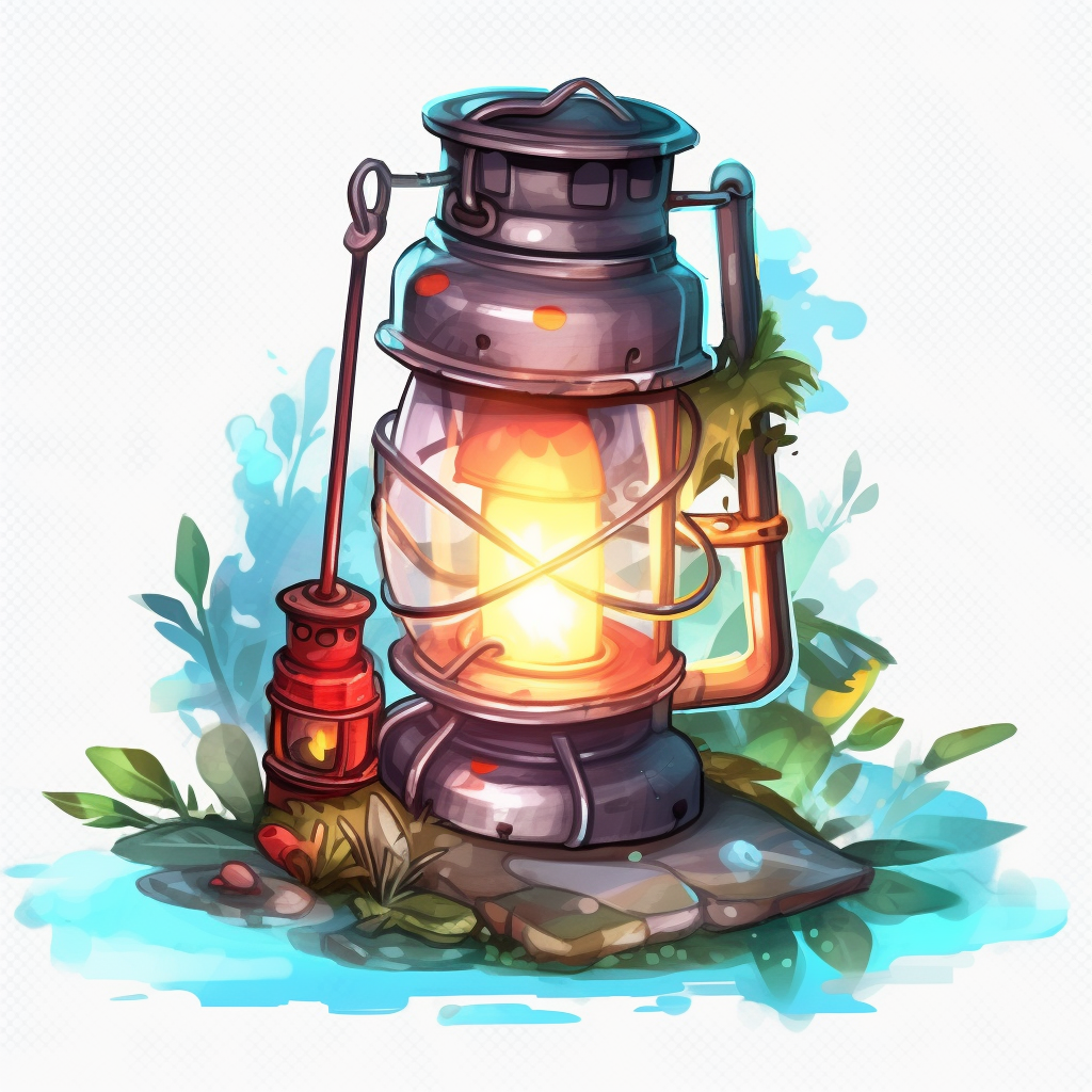black camping cliparts