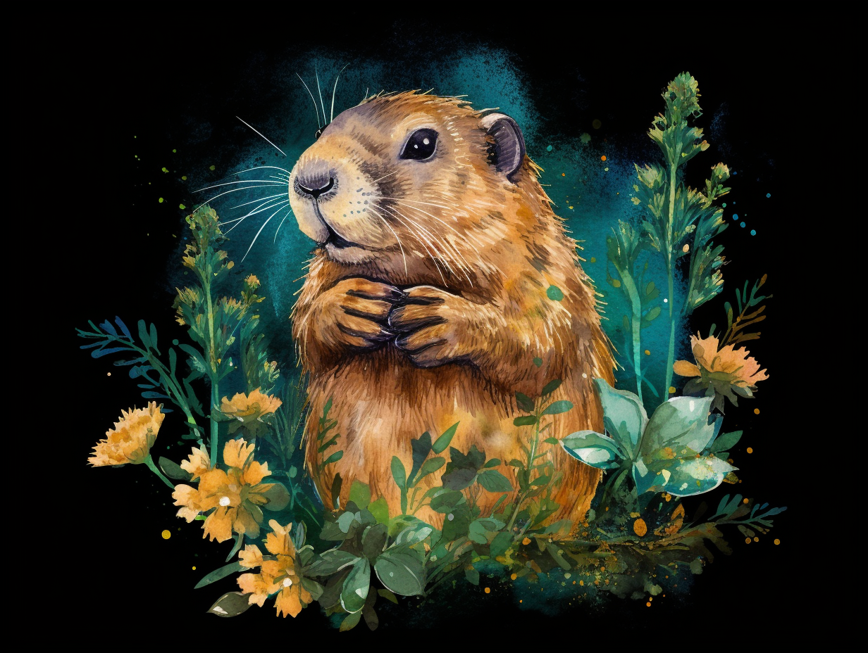groundhog cliparts