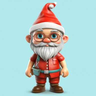cute gnome Male nurse clipart