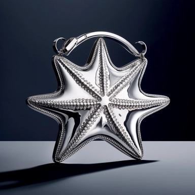 starfish evening clutch, handbag design, Mugler is moving to a see-now-buy-now model starting in February. Evening bag This capsule collection is a “prelude” of that outing, and--speaking of videos--Cadwallader and his team filmed one to promote it. The three-minute clip stars a Bella Hadid avatar and a cast of “all genders, all races, all sizes” metallic large friends of the brand. In that way, it quite effectively speaks to both sides of the designer’s reimagining of this brand. Handbag calibr