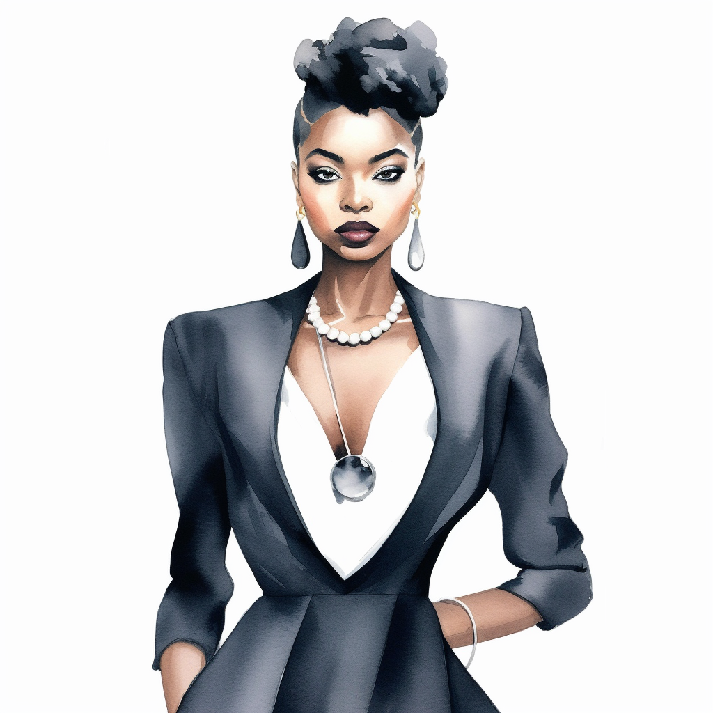 black necklace cliparts