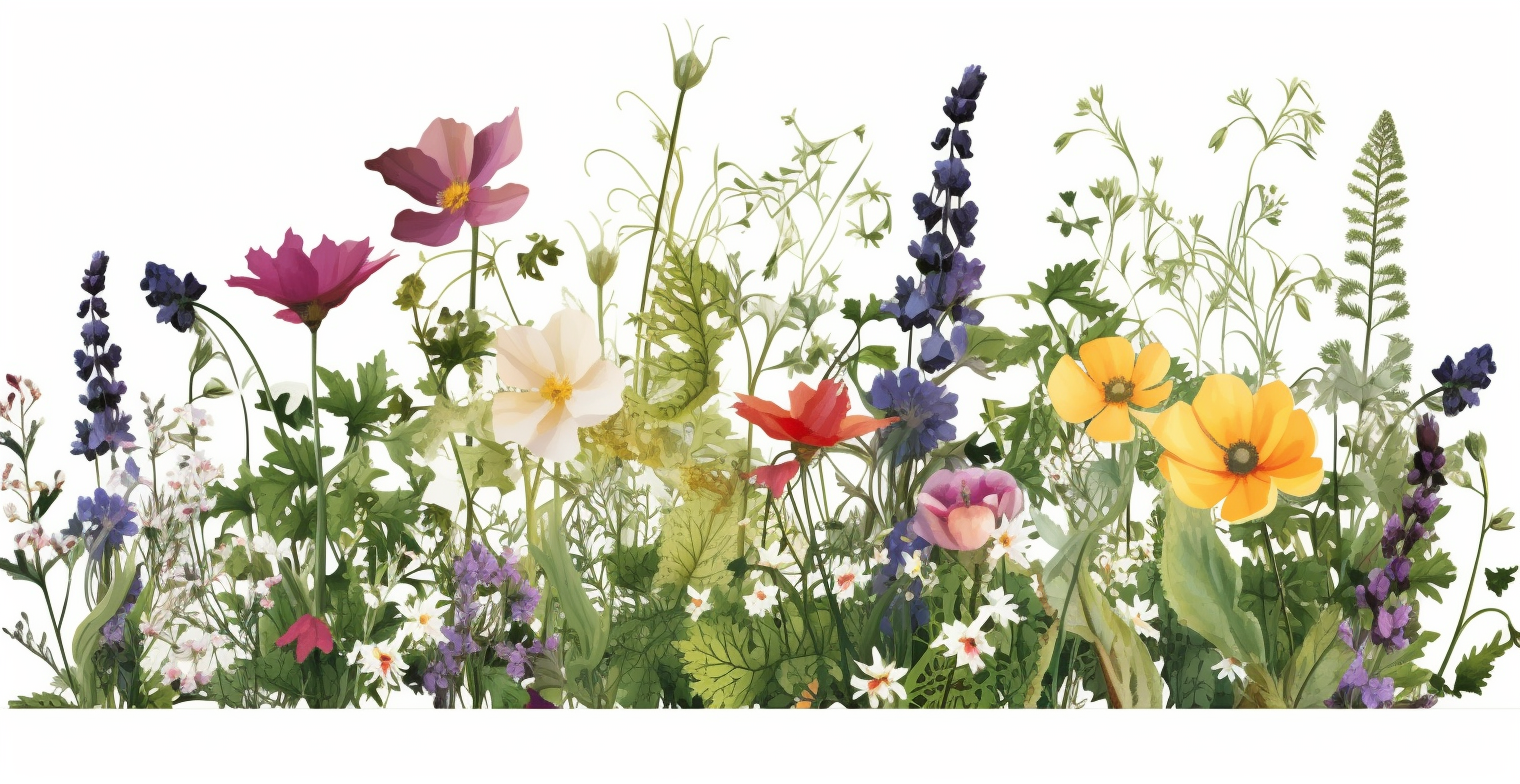 garden borders cliparts