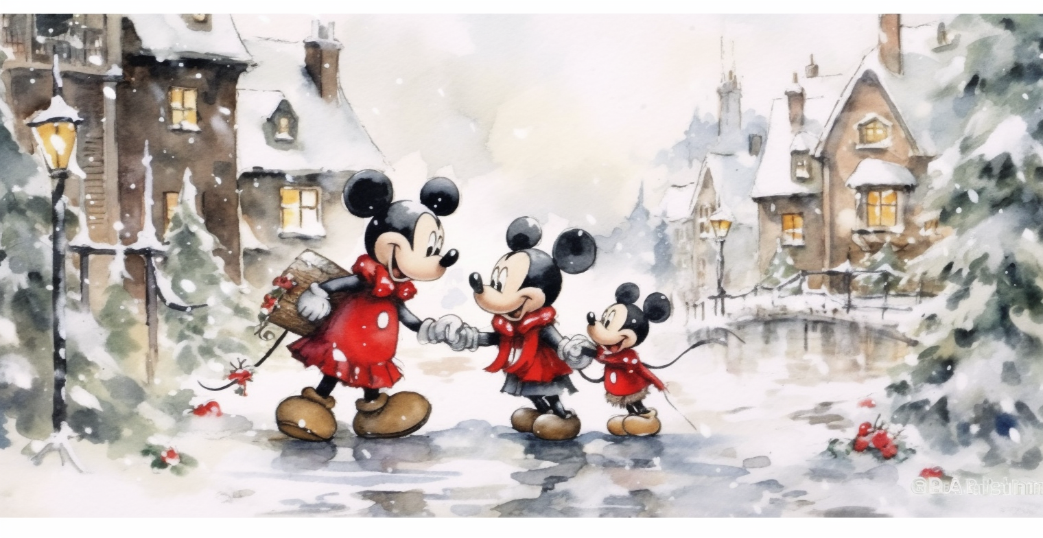 disney christmas clipart