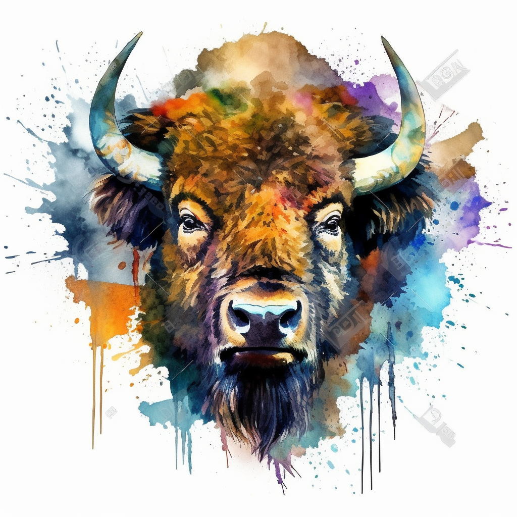 bison cliparts