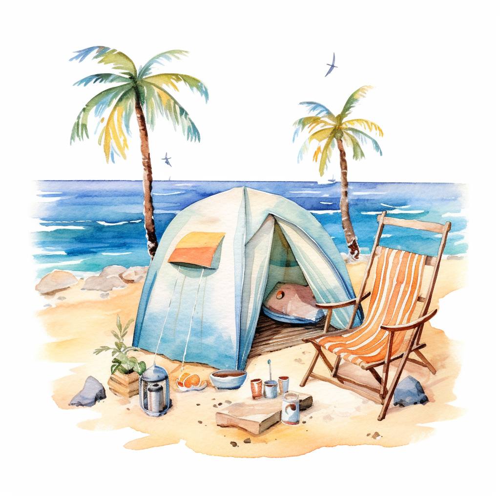 campsite cliparts