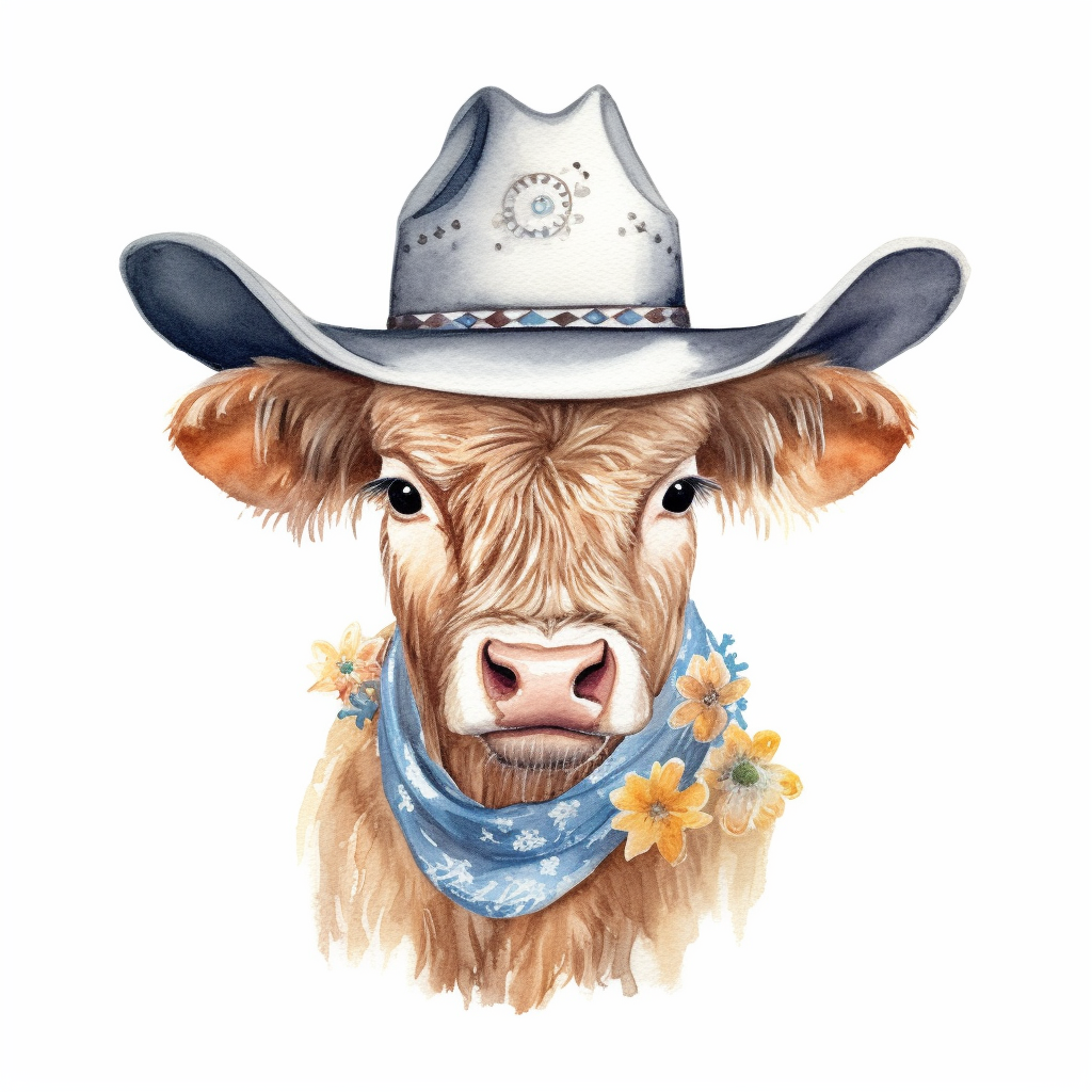 baby cowboy clipart