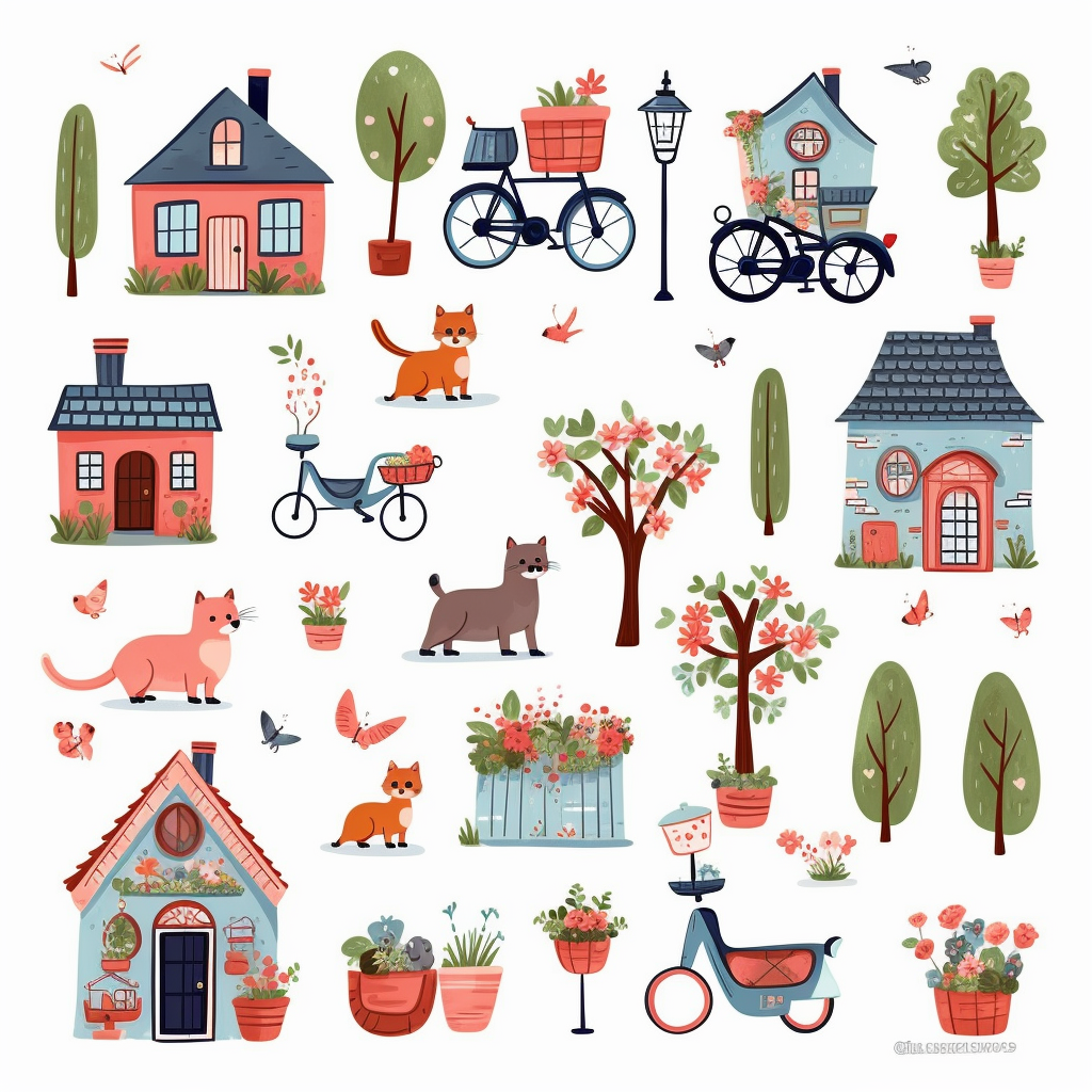 cute lamp cliparts