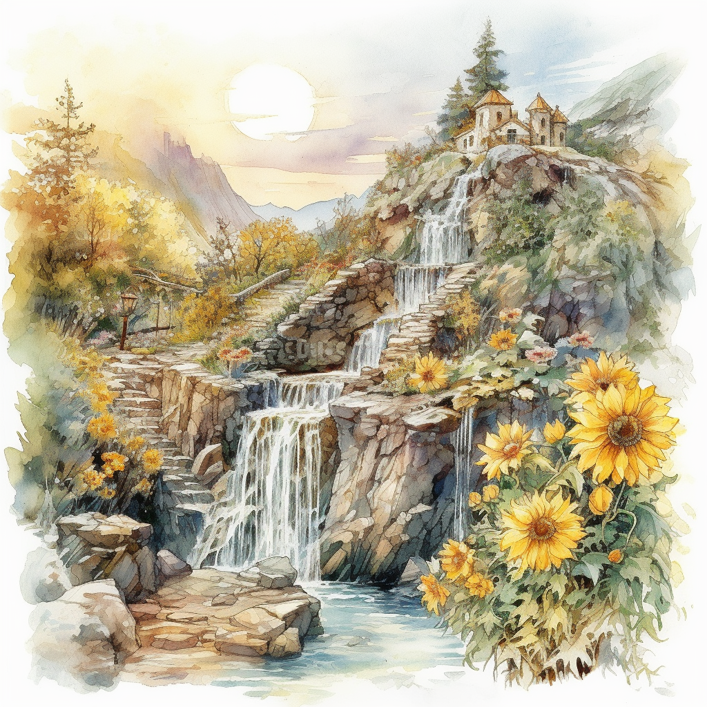 garden wall cliparts