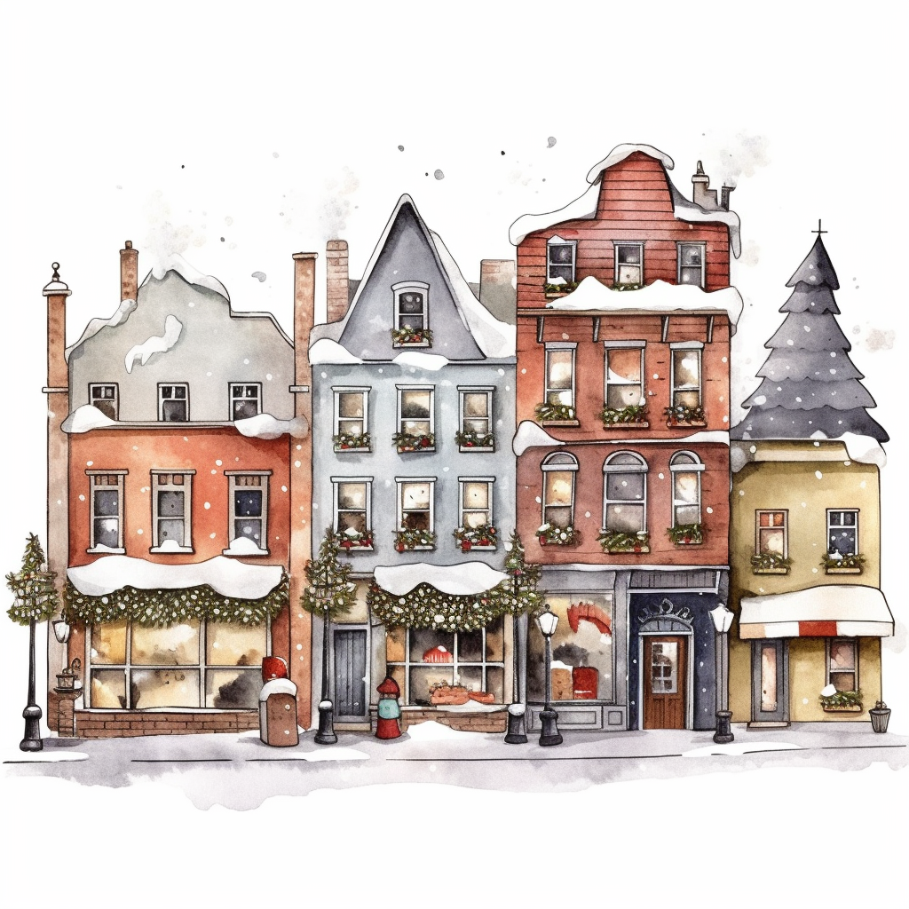 old town cliparts