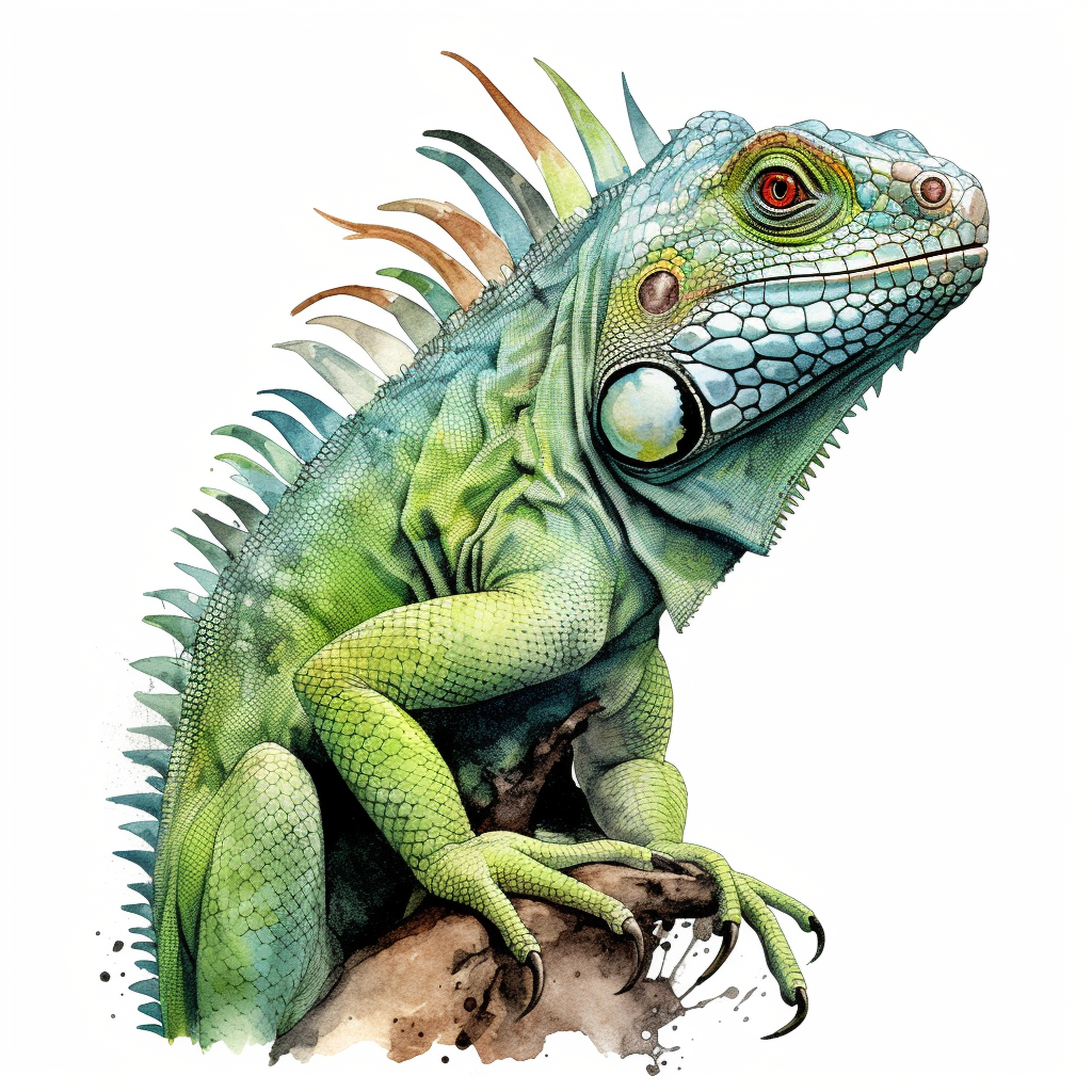 iguana cliparts