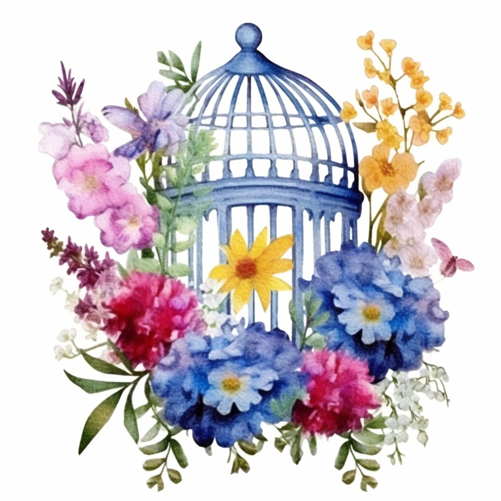 birdcage clipart
