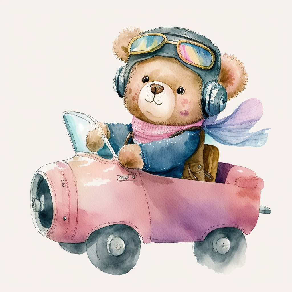 cute plane cliparts