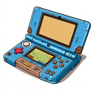 nintendo ds cartoon clipart
