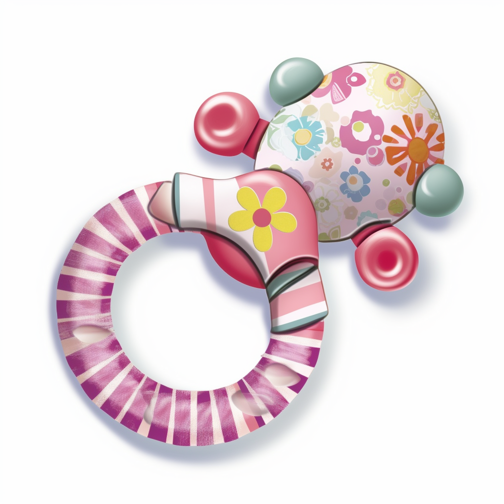 baby rattle clipart