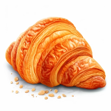 Croissant, clipart