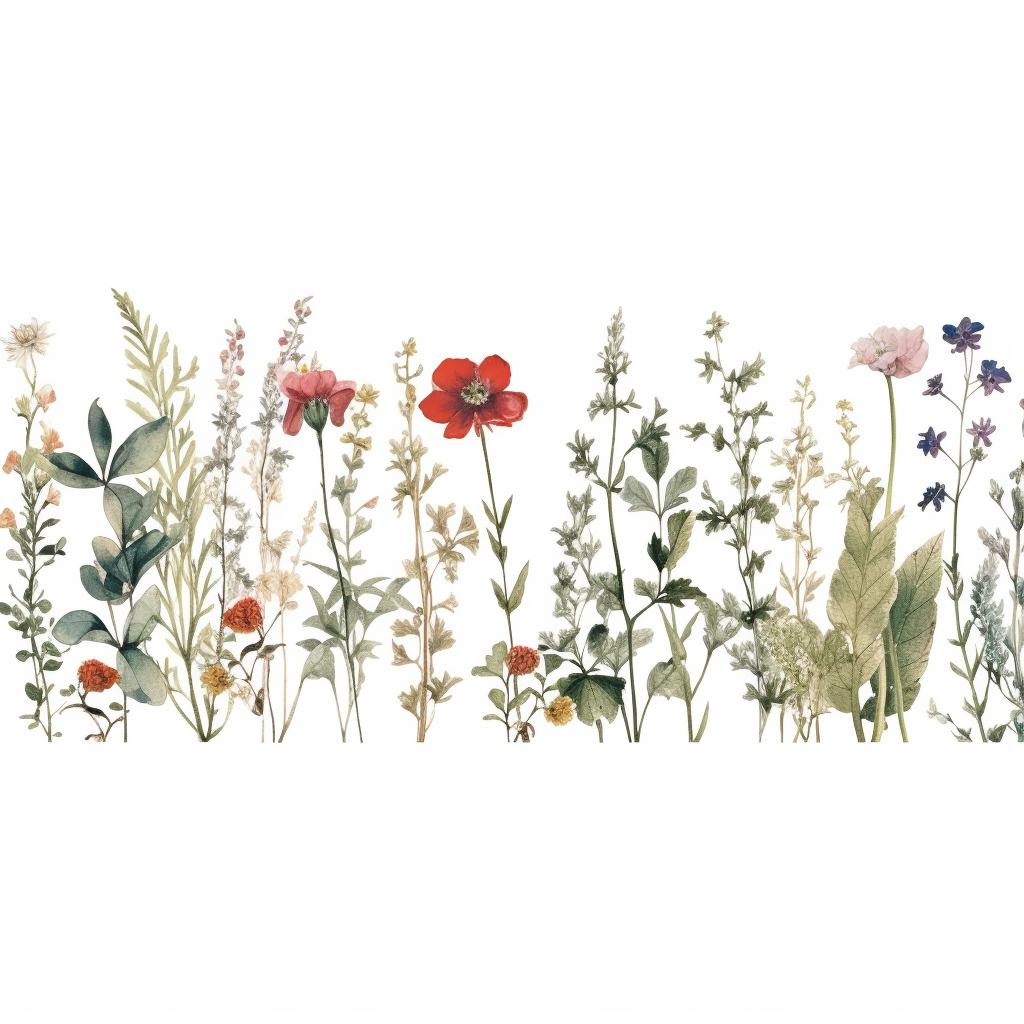 flower border cliparts