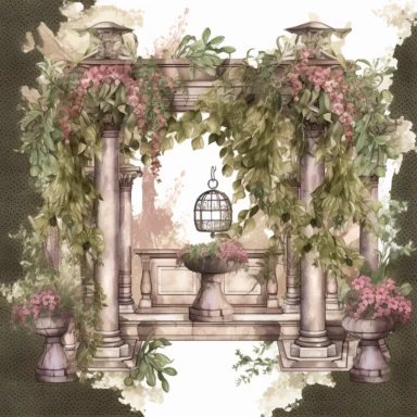 Capture the allure of an Enchanting Garden Oasis. Craft an ultra-detailed, 8K quality clipart without signatures or distracting lines. Embrace realism and artistry, showcasing intricate floral blooms and lush foliage. Set against a clean, white background for maximum versatility. Create a high-quality clipart that resonates with American women, evoking a sense of tranquility and natural beauty. Let your artistry transport them to a captivating garden escape.