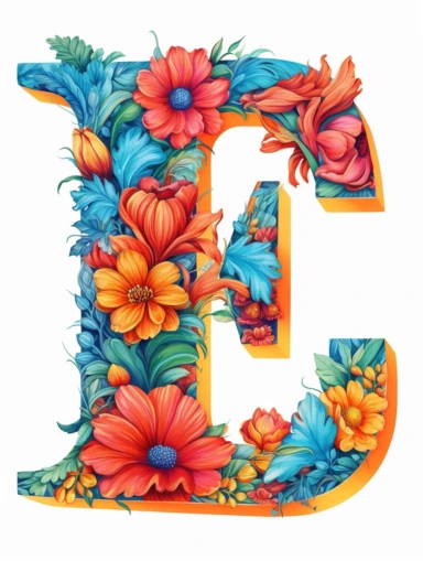 The capital letter L:in the Artistic style, clipart for nursery, vibrant colors,Vector, white background,Solid Background, Sharpness and clarity,masterpiece, trending on Artstation and Dribbble.