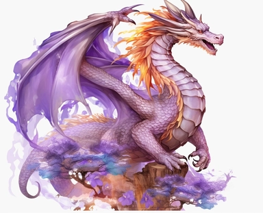 the dragon transparent background, purple dragons transparent background png clipart, in the style of jerry pinkney, oriental ism, michael whelan, light purple and orange, rtx on, xu bing, pseudo-realistic