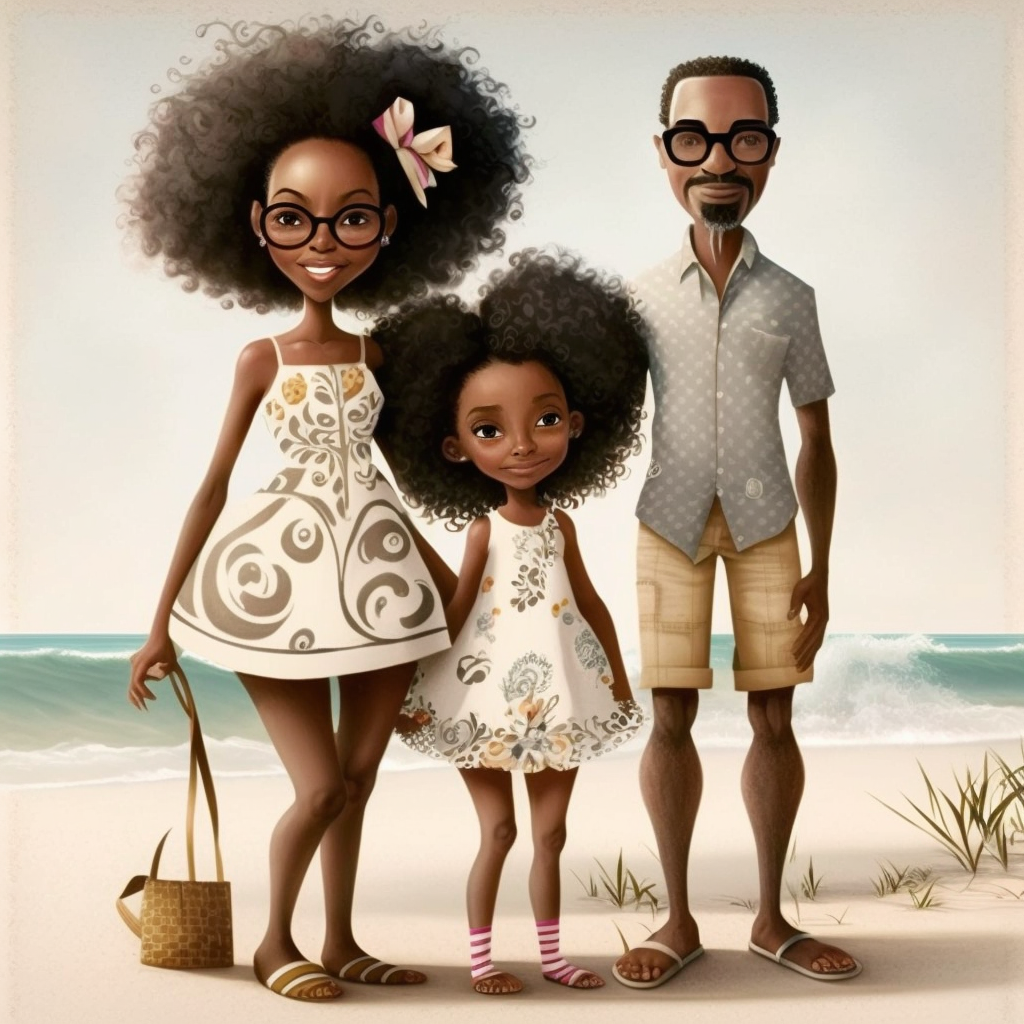 dad girl cliparts