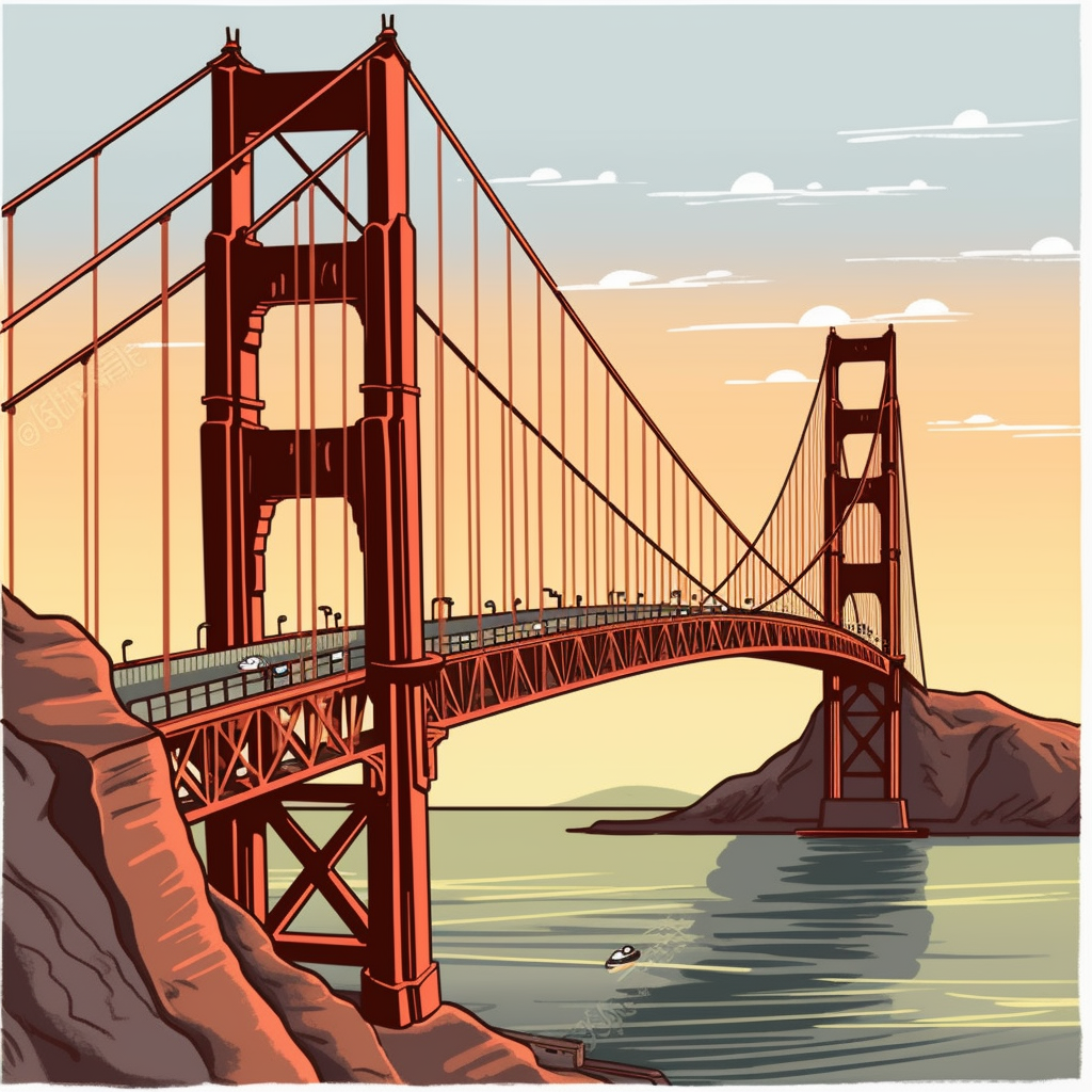 Golden Gate Bridge Clipart Clip Art Library