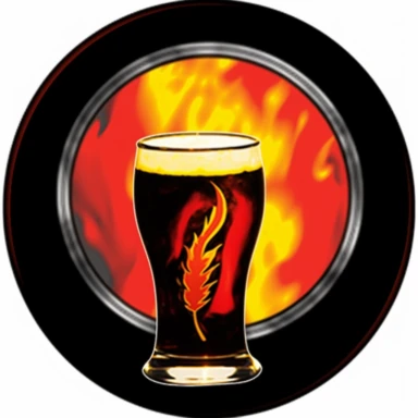 Infrared simple clipart business logo of a [glass of beer] for a [brewery]