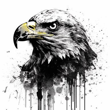 hawk head over american flag for personal use svg clipart free, in the style of aaron siskind, david yarrow, graphic black and white, multiple patterns, cut/ripped, roger deakins, stencil-based