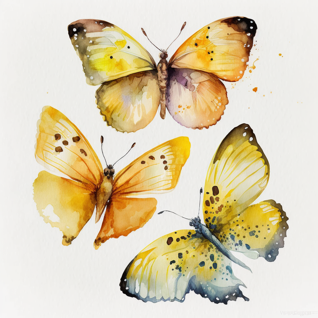 butterfly outline clipart