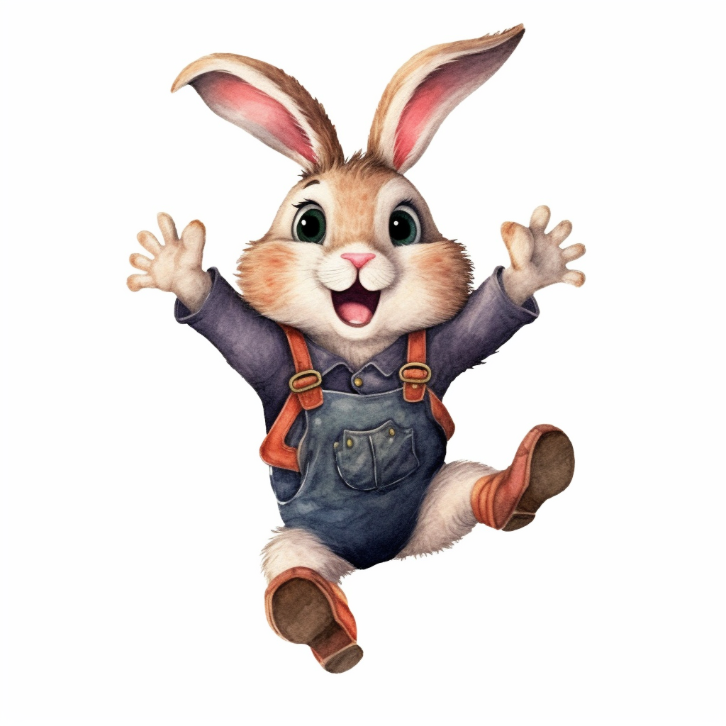 cartoon bunny cliparts