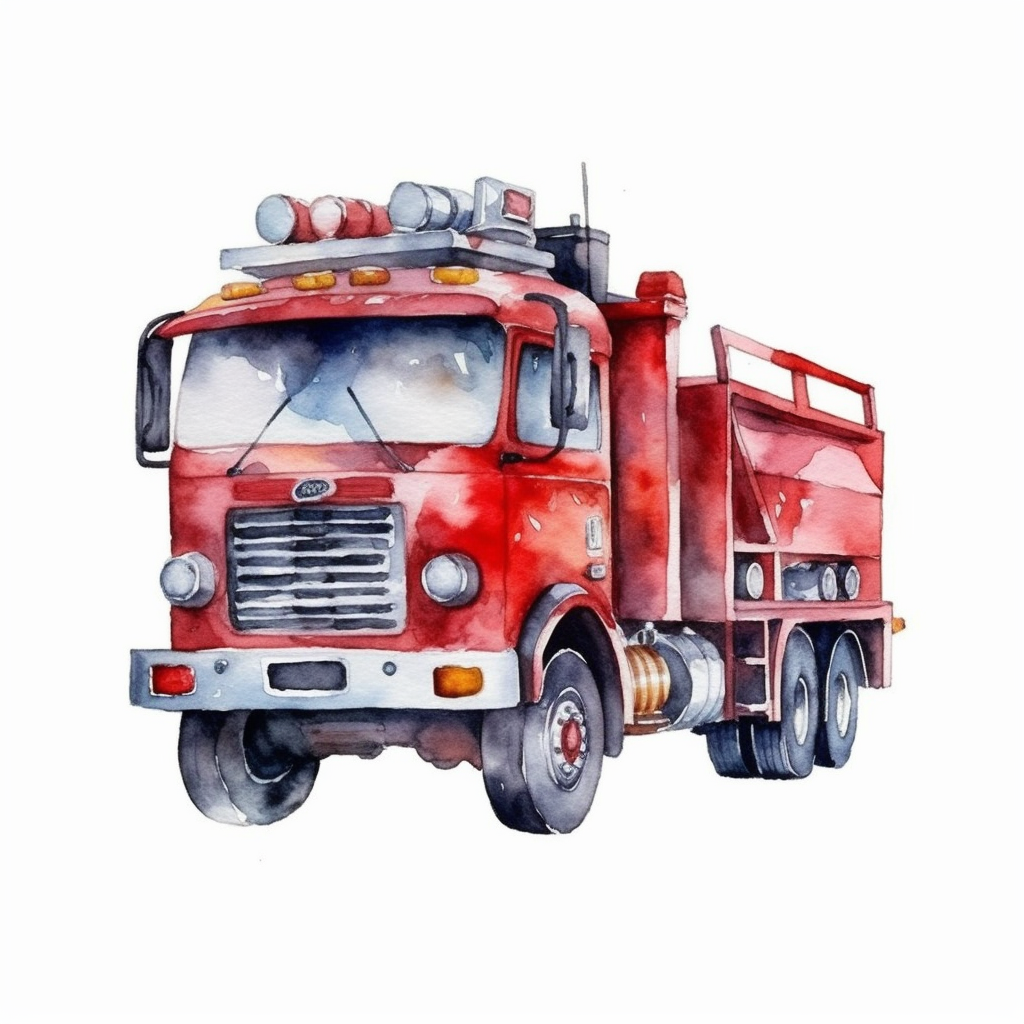 fire truck cliparts