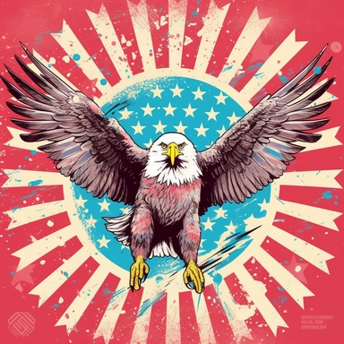 american eagle clipart american eagle clip art free usa emblem, in the style of butcher billy, poured, roger deakins, david yarrow, mixed patterns, positive/negative space, patriotic