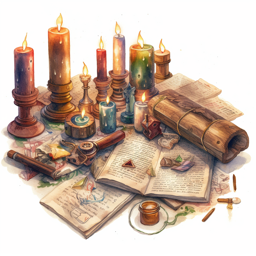 old scroll cliparts