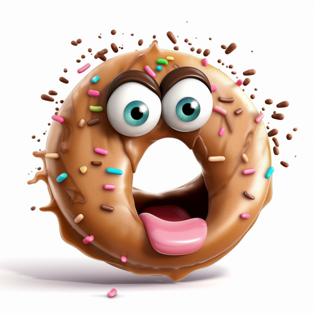 cartoon donut cliparts