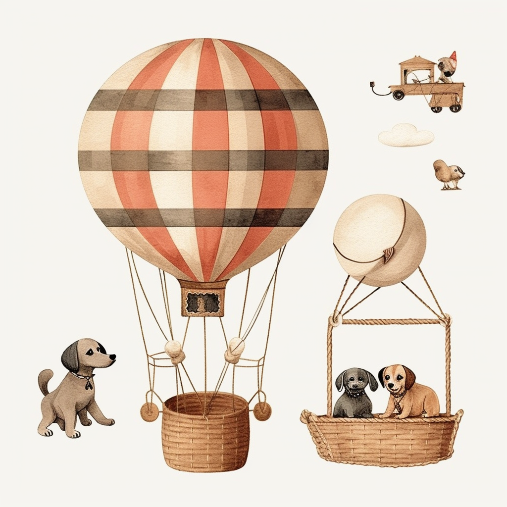 balloon dog cliparts