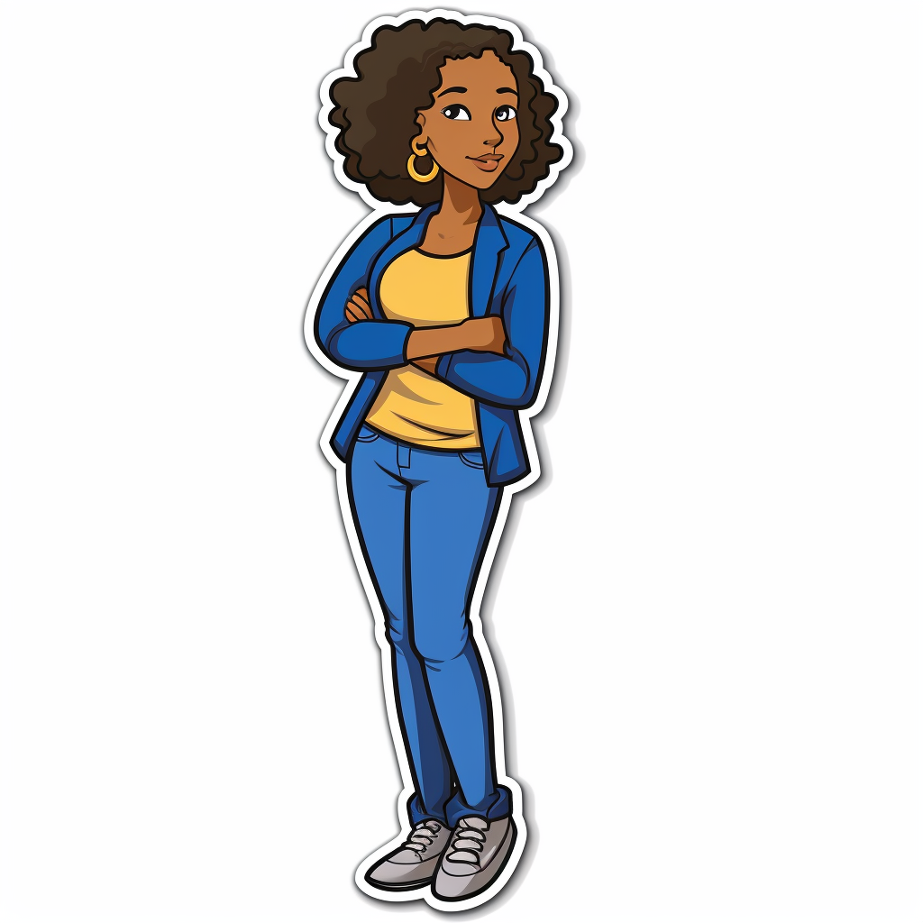 confident woman cliparts