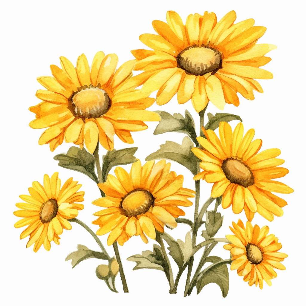 daisy flower clipart