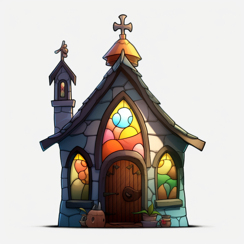 cartoon church cliparts