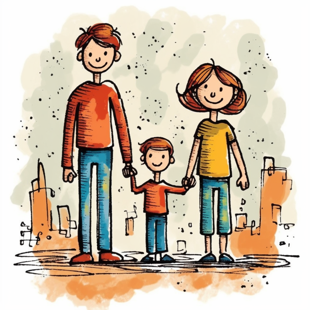 father son clipart