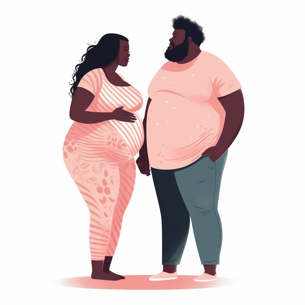 fat man clipart