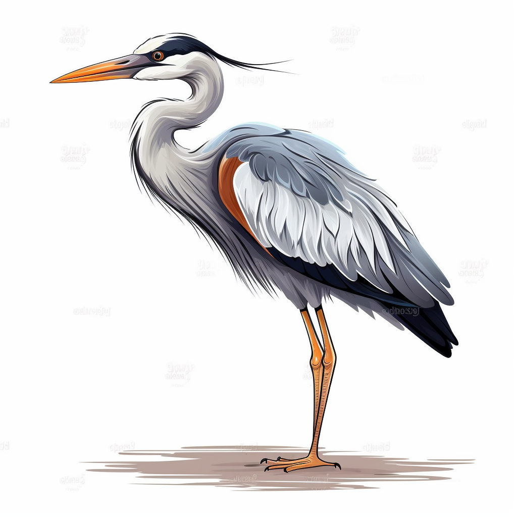 heron cliparts