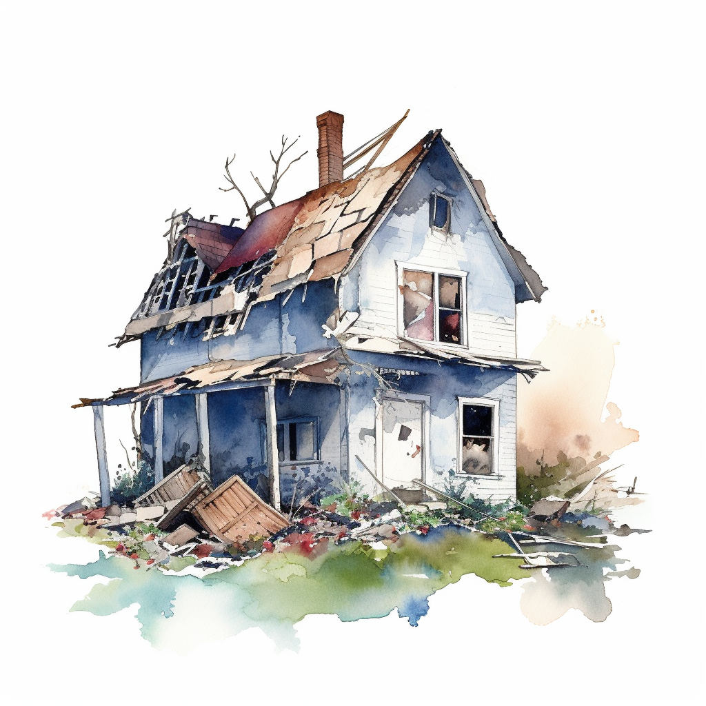 colorful house cliparts