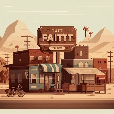 clipart about a frontier town that does HIV testing in their emergency department