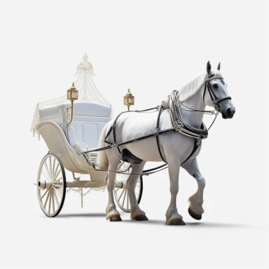 beautiful realistic white wedding horse and cart with four perfect legs and hooves wedding realistic elegant horse and cart,clip art graphics , PNG image,transparent background ,ultra highly detailed, 18k, sharp focus, bright photo with vibrant colours, digitally enhanced,photographic, enhanced graphics, png format, straight, sharp focus, bright lighting, intricate detailed png image ,high definition,300dpi,graphic clipart,computer graphics