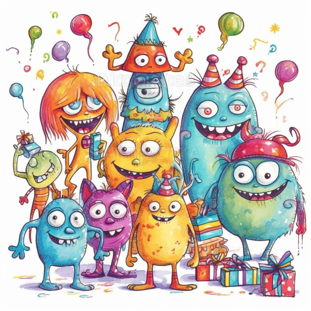 birthday card cliparts