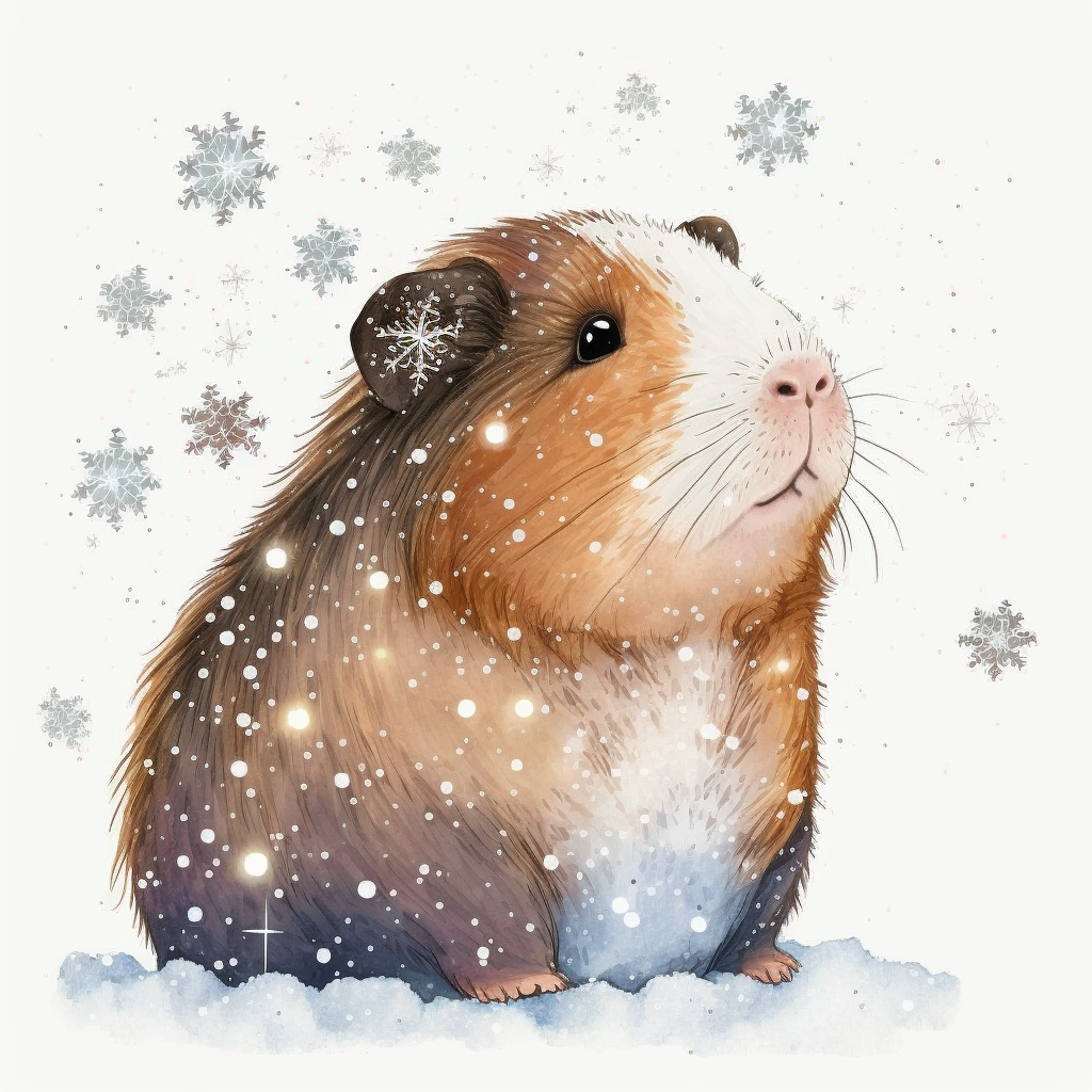 happy snowflakes cliparts