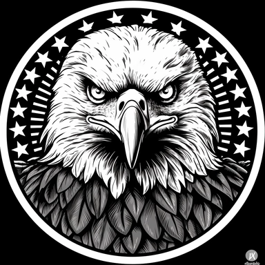 american eagle clipart american eagle clip art free usa emblem, in the style of butcher billy, poured, roger deakins, david yarrow, mixed patterns, positive/negative space, patriotic