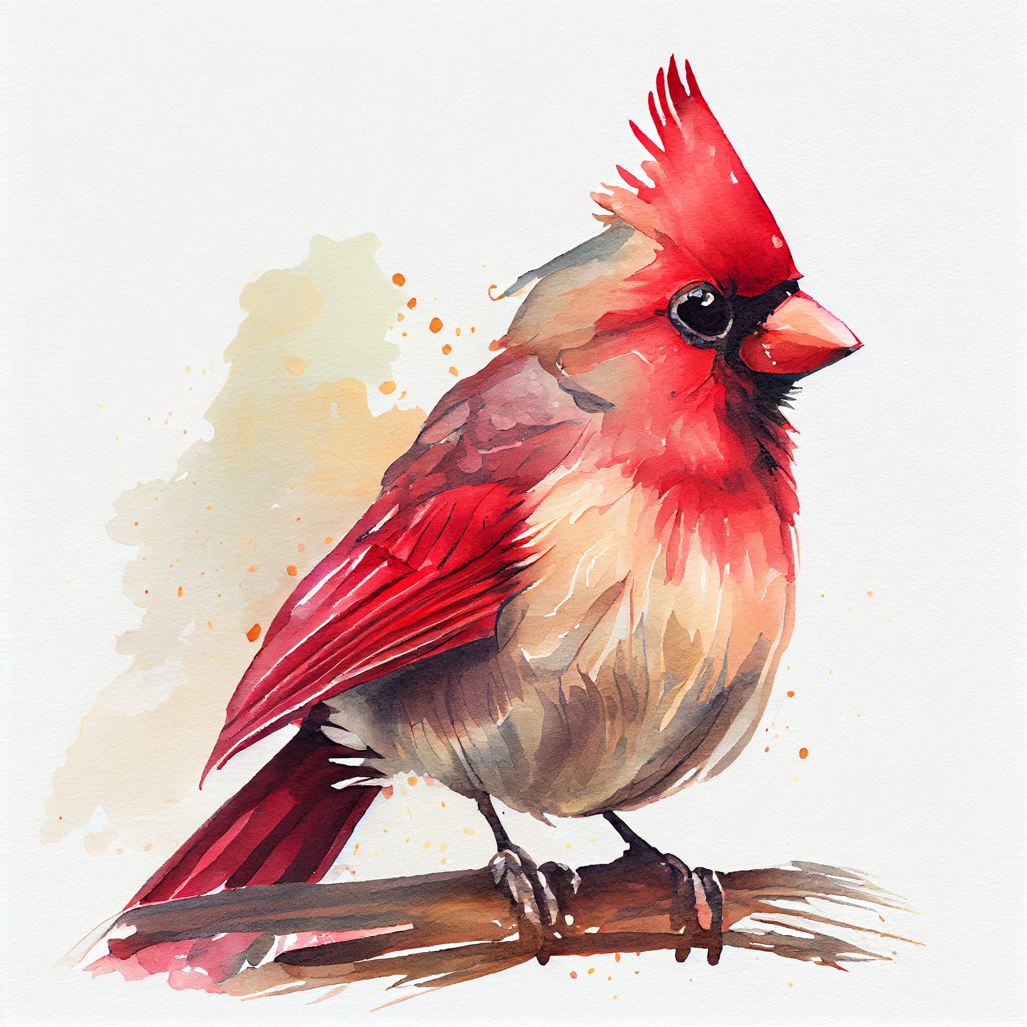 cute cardinal cliparts