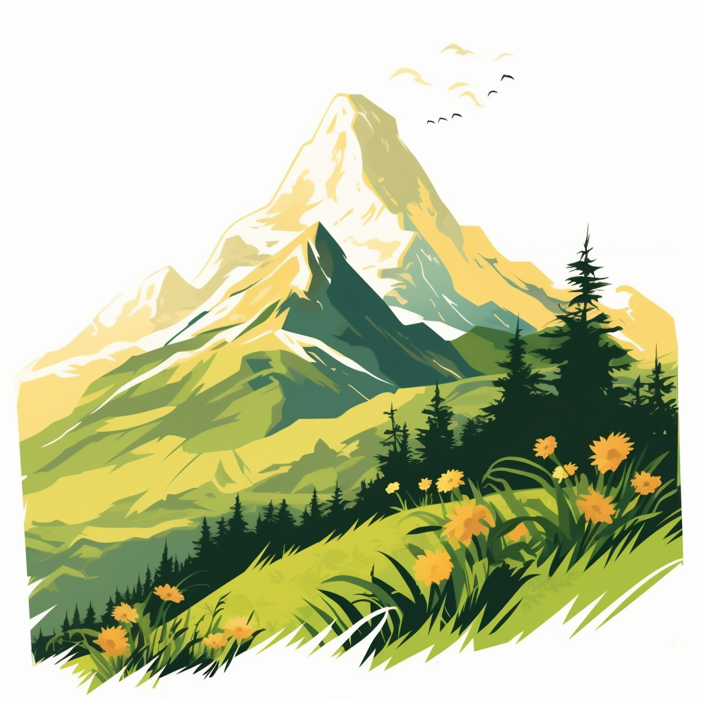 hill mountain cliparts
