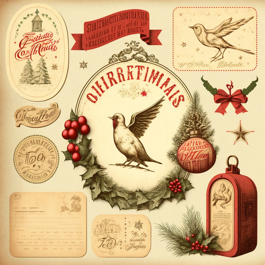 number cliparts christmas